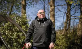  ??  ?? Shaun Ryder, photograph­ed at the The Worsley Park Marriott Hotel in Manchester. Photograph: Alicia Canter/The Guardian