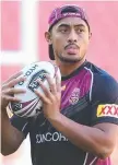  ?? Maroons half Anthony Milford. ??