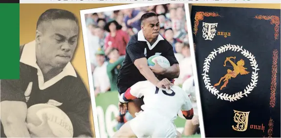  ?? | Graphic: MATTHYS MOSS
| Source: AP ?? THE man-mountain, gentle giant known as Jonah Lomu.