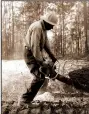  ?? U.S. Forest Service ?? This image is from “Opportunit­ies and Challenges for African Americans in the Timber Industry,” which is scheduled to open in June at Mosaic Templars Cultural Center.