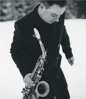  ??  ?? Saxophonis­t Maciej Obara is bandleader of the Maciej Obara Quartet, which released its debut last November.