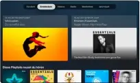  ??  ?? Apple MusicNutze­r finden auf dem Apple TV alle gewohnten Funktionen inklusive der Empfehlung­en und Neuigkeite­n.