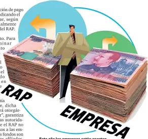  ??  ?? Este año las empresas están aportando 1.98% del salario del trabajador a la cuenta de reserva laboral o auxilio de cesantía en el RAP.