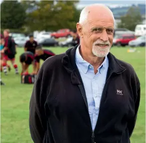  ??  ?? George Simpkin worked as a coach and mentor for many people involved in rugby for over five decades.