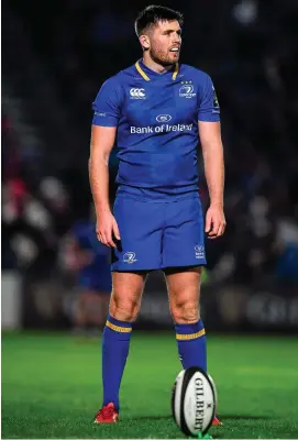  ??  ?? Ross Byrne has become a piovotal player in Leinster team