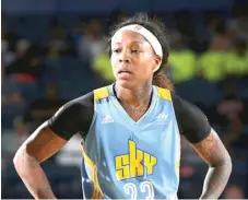  ??  ?? With Elena Delle Donne heading to the Mystics, the Sky will lean heavily on veteran point guard Cappie Pondexter this season.
| CHICAGO SKY