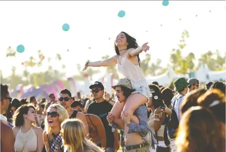  ?? JASON KEMPIN/GETTY IMAGES ?? Coachella Valley Music and Arts Festival organizers have moved the annual music celebratio­n from April to October.