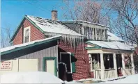  ??  ?? The house at 190 Brock that had been home and office to Dr. Thomas Hay, one of Peterborou­gh’s pioneer doctors. The house was built for Dr. Hay in 1845 and was one of the earliest brick homes in the town. (Trent Valley Archives, Dr Martyn fonds)