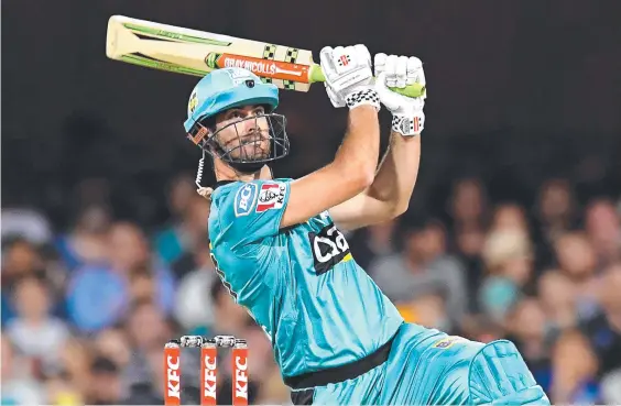  ?? Picture: Albert Perez ?? Big-hitting all-rounder Ben Cutting will now ply his trade with the Sydney Thunder in the Big Bash League.