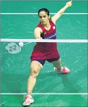  ?? AFP ?? London Olympic bronze-medallist Saina Nehwal