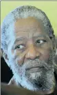  ??  ?? FAMOUS WORDS: Joe Mafela, of Sgudi ’Snaysi fame received a Lifetime Achiever Award.