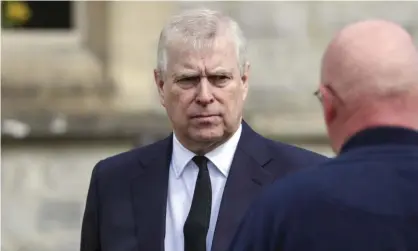  ?? Photograph: Steve Parsons/AP ?? Prince Andrew’s lawyers have sought to target Giuffre’s credibilit­y as they attempt to get thecase against him dismissed.