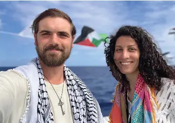 Chch couple sail towards Gaza - PressReader