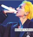  ??  ?? Winner’s Mino.