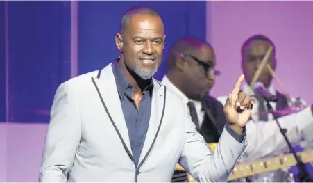  ?? Photo / AP ?? Brian McKnight says you can ‘just press play and let it flow, let it happen.’