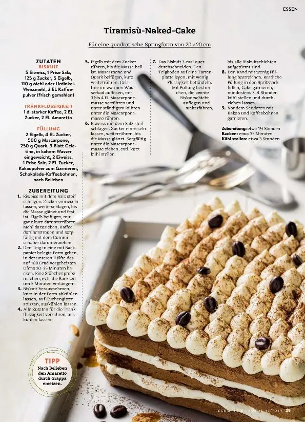 Tiramisu Naked Cake Pressreader