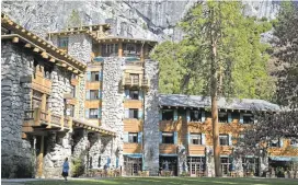  ?? STAFF FILE PHOTO ?? The iconic Ahwahnee has been renamed the Majestic Yosemite Hotel, after a concession­aire change earlier this year forced an issue over trademark ownership.