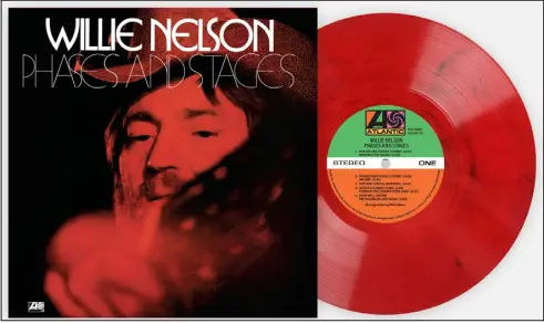  ?? PROVIDED BY VINYL ME, PLEASE ?? Willie Nelson’s “Phases and Stages” is the Vinyl Me, Please record of the month for March 2024.