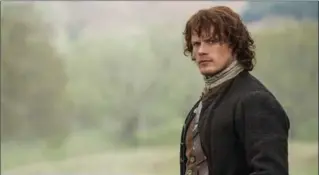 ?? NEIL DAVIDSON, THE CANADIAN PRESS ?? Sam Heughan as Jamie Fraser in “Outlander.” He’ll be on the big screen in “The Spy Who Dumped Me,” next year.