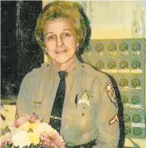  ?? COURTESY ?? Antoinette Josephine Meyer went from store security guard to becoming the first woman deputy sheriff in Prince George’s County.