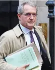  ?? ?? RESIGNED:
Owen Paterson.