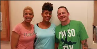  ?? PHOTO COURTESY OF TSL ADVENTURES ?? From left to right: Lynette Smith, Shameka Brown Johnson, and Thomas Styles, founders and co-owners of TSL Adventures.