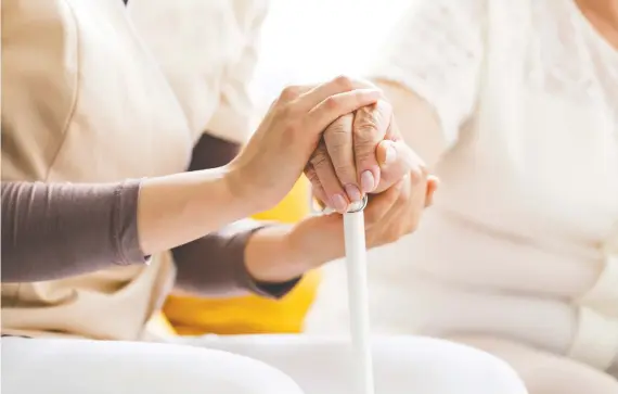  ?? GETTY IMAGES/ISTOCK ?? Alice Lukacs has joined a new community of cane users with her latest fashion accessory, which is truly becoming a supportive friend to lean on.