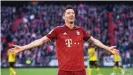  ?? ?? L'inévitable Robert Lewandowsk­i a frappé pour la 33è fois de la saison en Bundesliga