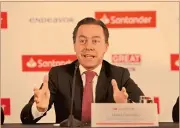  ?? FOTO EE: ERIC LUGO ?? EL ecosistema fintech en México cuenta ya con 4.7 millones de usuarios, dijo Javier Castrillo, director general adjunto de Transforma­ción y Banca Digital de Santander México.