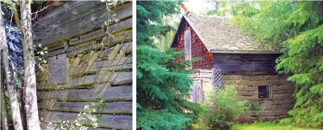  ??  ?? Marilyn enjoys photograph­ing the old homestead in different seasons to chronicle the changes over the years.