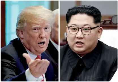  ??  ?? Si el ‘tire y afloje’ entre Trump y Kim termina siendo parte de un ritual normal de negociació­n –en el que las partes se endurecen y luego vuelven a la mesa– solo lo dirá el tiempo.