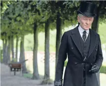  ??  ?? Sir Ian McKellen convinces in every scene of Mr Holmes.