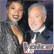  ??  ?? FAIL: Jennifer Hudson and Sir Tom Jones