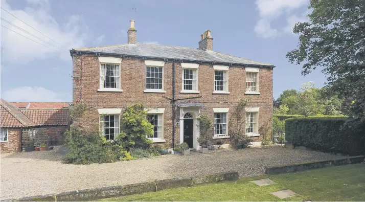  ??  ?? Church Cliff House is for sale priced £895,000 with Blenkin and Co, tel. 01904 671672