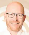  ??  ?? Masterchef winner Gary Maclean who guided the student bakers at the Glasgow event.