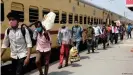  ??  ?? India just extended its nationwide lockdown until the end of May and reported its 100,000th case of the coronaviru­s. Its economy has come to a near halt and unemployme­nt has exploded, with the poor being hit the hardest