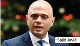  ?? ?? Sajid Javid