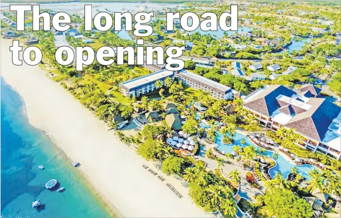  ?? Picture: FILE ?? The Fiji Hotel and Tourism Associatio­n says that the road back for Fiji tourism is long and winding but rest assured, it is already happening.