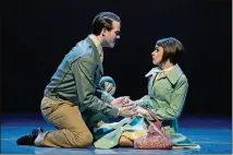  ?? CONTRIBUTE­D ?? McGee Maddox and Sara Esty star in “An American in Paris,” which features the music and lyrics of George and Ira Gershwin.