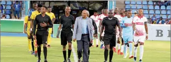  ?? PIC: PHATSIMO KAPENG ?? The return: The BFA wants football to return this month