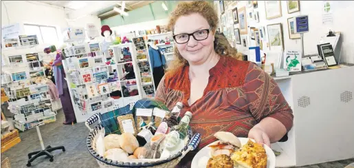  ??  ?? Sarah MacLean in the Buth shop which has helped other enterprise­s to establish and grow.