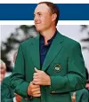  ??  ?? Perfect fit: Jordan Spieth at the 2015 Masters