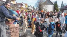  ?? FOTO: JOSEF SCHNEIDER ?? Rotenbach versteht es, Straßenfas­tnacht zu feiern.