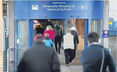  ??  ?? The number of patients exceeding resources and capabiliti­es contribute­s significan­tly to the dire financial situation NHS Tayside finds itself in, a correspond­ent argues.