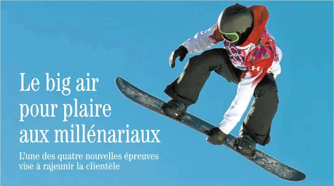  ?? JONATHAN HAYWARD LA PRESSE CANADIENNE ?? Maxence Parrot est l’un des meilleurs espoirs de médaille du Canada en planche à neige. Il participer­a aux épreuves de slopestyle et de big air.