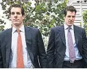  ??  ?? BOOM Cameron & Tyler Winklevoss