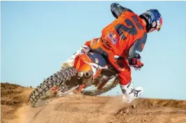  ??  ?? Champion 2019, vice-champion 2020, Cooper Webb est prêt pour sa troisième saison chez KTM Red Bull.