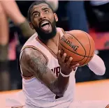  ?? AFP ?? Kyrie Irving, 25 anni, play, 6° anno coi Cavs