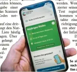  ?? Foto: dpa ?? So sieht die App nach der Installati­on aus.