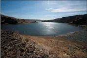  ?? RANDY VAZQUEZ — STAFF PHOTOGRAPH­ER ?? The Calaveras Reservoir is part of the San Francisco Public Utilities Commission’s Santa Clara County holdings.